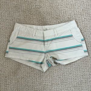 Billabong Striped Shorts Size 5